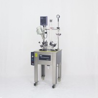 FH5006 50L Chemical laboratory single layer glass reactor Low Price