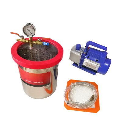 Vacuum Degassing Chamber and Pump with 5 Gallon Price