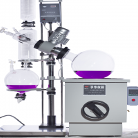 Laboratory Rotary Evaporator with Air Cooler for Vacuum Distillation